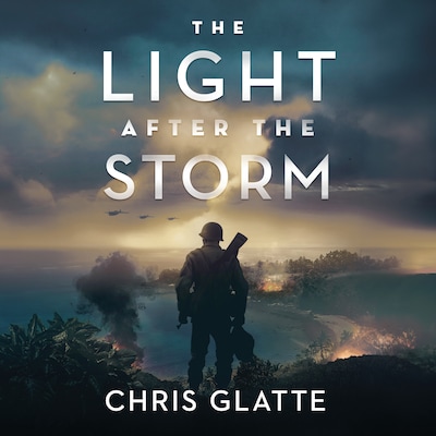 The Light After the Storm – omslag til lydbogen af Chris Glatte