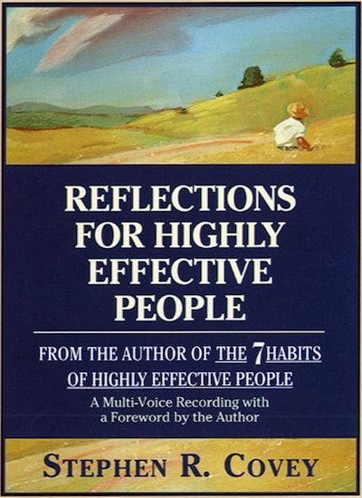 Reflections for Highly Effective People – omslag til lydbogen af Stephen R. Covey