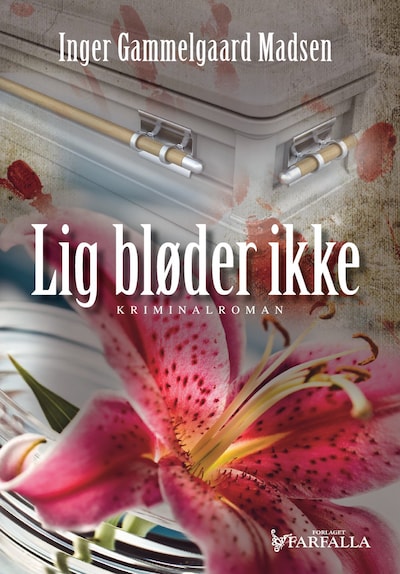 Lig bløder ikke – omslag til lydbogen af Inger Gammelgaard Madsen