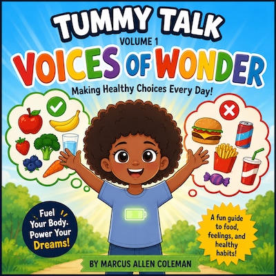 Tummy Talk – okładka audiobooka, autor Marcus Allen Coleman
