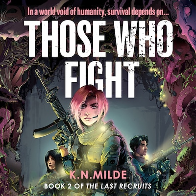Those Who Fight – omslag til lydbogen af K. N. Milde