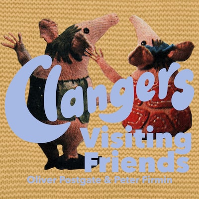 Clangers - Visiting Friends – omslag til lydbogen af Oliver Postgate