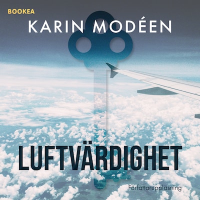 Luftvärdighet – omslag till ljudboken av Karin Modéen