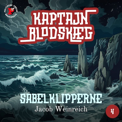 Sabelklipperne – omslag til lydbogen af Jacob Weinreich