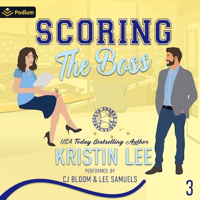 Scoring the Boss – omslag til lydbogen af Kristin Lee