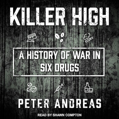 Killer High – omslag til lydbogen af Peter Andreas