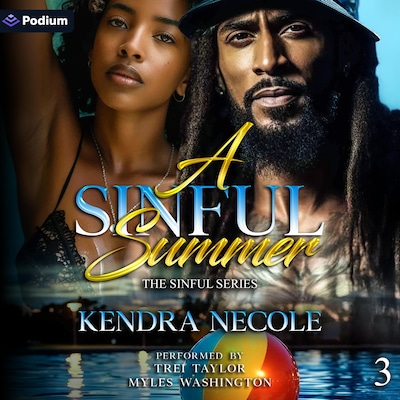 A Sinful Summer: Mary Gon' Wild – omslag til lydbogen af Kendra Necole