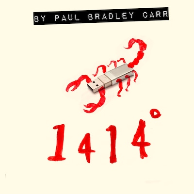 1414° – omslag til lydbogen af Paul Bradley Carr