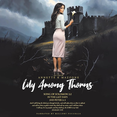 Lily Among Thorns – omslag til lydbogen af Annette K Mazzone