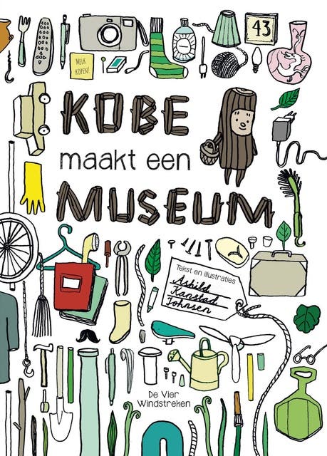 Kobe maakt een museum – omslag van het luisterboek van Ashild Kanstad Johnsen