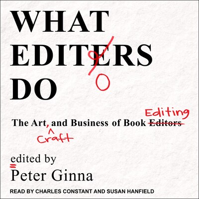 What Editors Do – omslag til lydbogen af Unknown Author