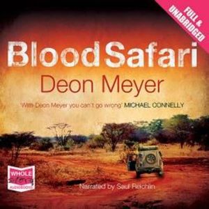 Blood Safari – okładka audiobooka, autor Deon Meyer
