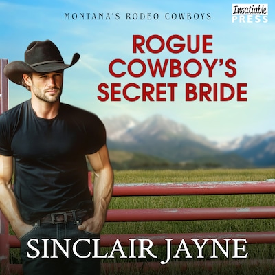 Rogue Cowboy's Secret Bride – omslag til lydbogen af Sinclair Jayne