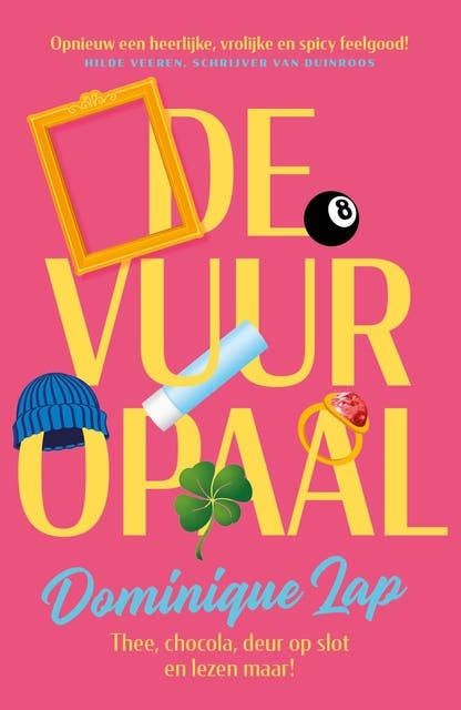 De Vuuropaal – omslag van het luisterboek van Dominique Lap