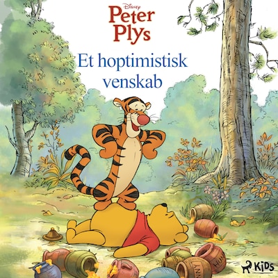 Peter Plys – Et hoptimistisk venskab – omslag til lydbogen af Disney