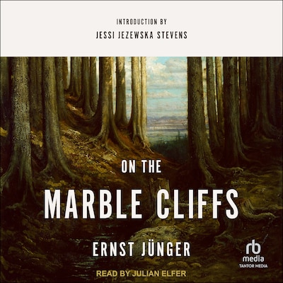 On the Marble Cliffs – omslag til lydbogen af Ernst Jünger