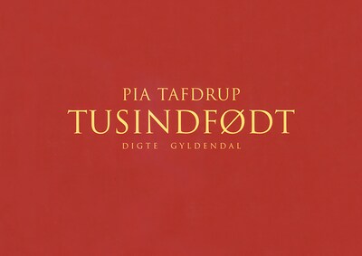 Tusindfødt – omslag til lydbogen af Pia Tafdrup