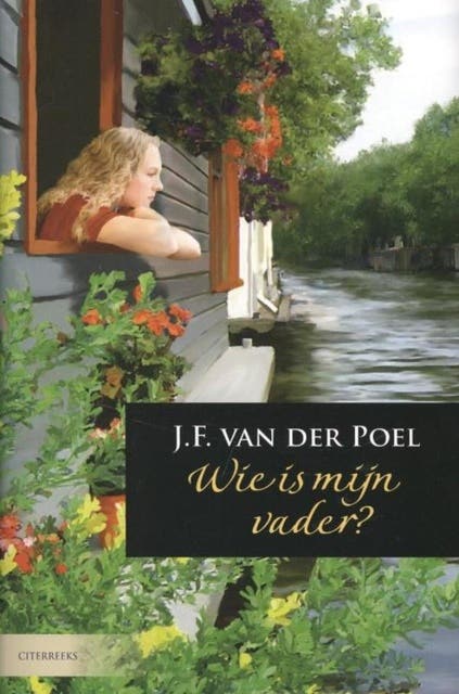 Wie is mijn vader? – omslag van het luisterboek van J.F. van der Poel