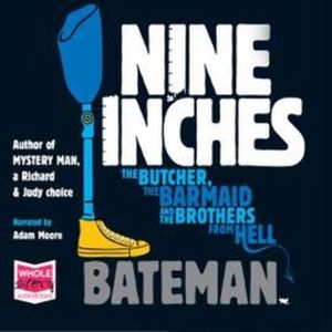 Nine Inches – okładka audiobooka, autor Colin Bateman