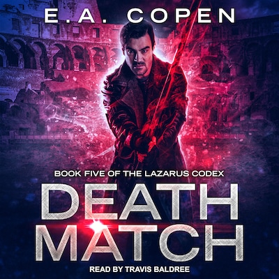 Death Match – omslag til lydbogen af E.A. Copen