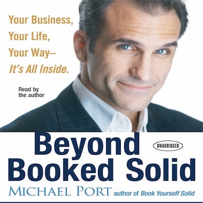 Beyond Booked Solid – omslag til lydbogen af Michael Port
