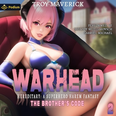 Warhead: Hereditary: A Superhero Harem Fantasy – omslag til lydbogen af Troy Maverick