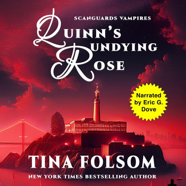 Quinn's Undying Rose – omslag til lydbogen af Tina Folsom