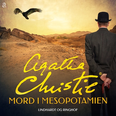 Mord i Mesopotamien – omslag til lydbogen af Agatha Christie