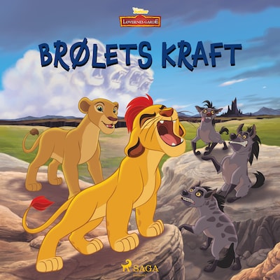 Løvernes Garde - Brølets kraft – omslag til lydbogen af Disney