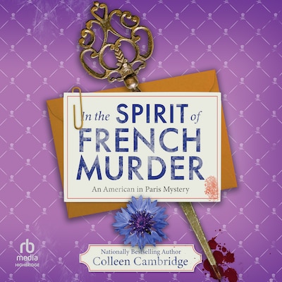 In the Spirit of French Murder – omslag til lydbogen af Colleen Cambridge