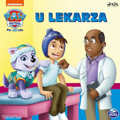 Psi Patrol: U lekarza – okładka audiobooka, autor PAW Patrol