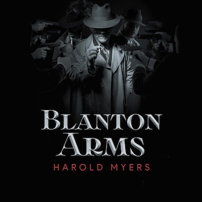 Blanton Arms – omslag til lydbogen af Harold Myers