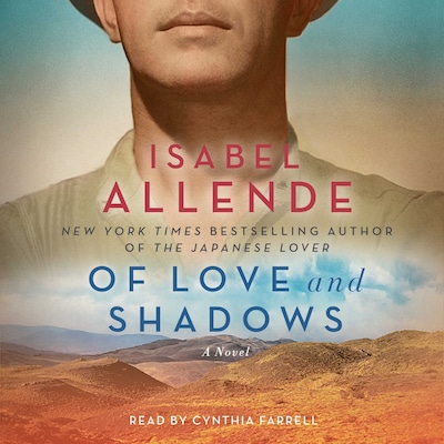 Of Love and Shadows – omslag til lydbogen af Isabel Allende