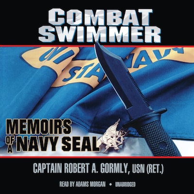 Combat Swimmer – omslag til lydbogen af Robert A. Gormly