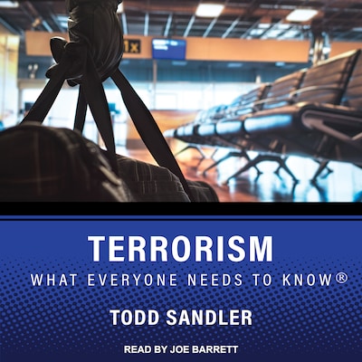 Terrorism – omslag til lydbogen af Todd Sandler