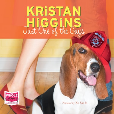 Just One of the Guys – omslag til lydbogen af Kristan Higgins
