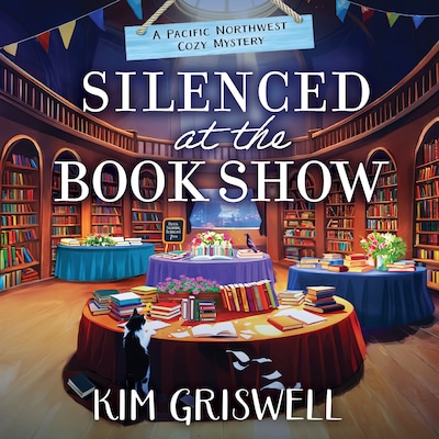 Silenced at the Book Show – omslag til lydbogen af Kim Griswell