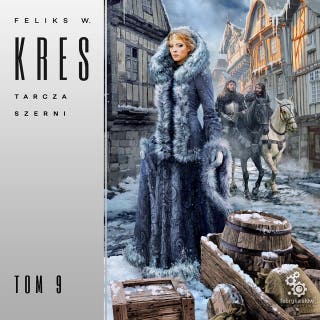 Tarcza Szerni – okładka audiobooka, autor Feliks W. Kres