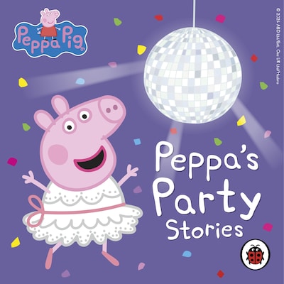 Peppa Pig: Peppa’s Party Stories – omslag til lydbogen af Ladybird