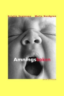 Amningsboken – omslag till ljudboken av Kristin Svensson,Malin Nordgren