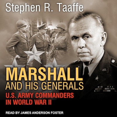 Marshall and His Generals – omslag til lydbogen af Stephen R. Taaffe
