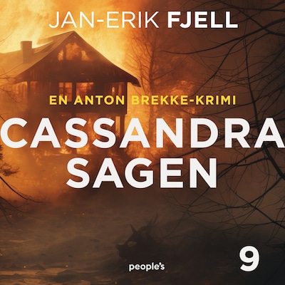 Cassandra-sagen – omslag til lydbogen af Jan-Erik Fjell