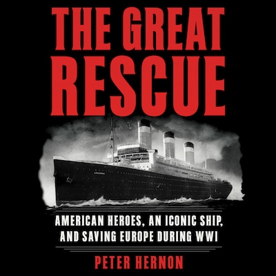 The Great Rescue – omslag til lydbogen af Peter Hernon