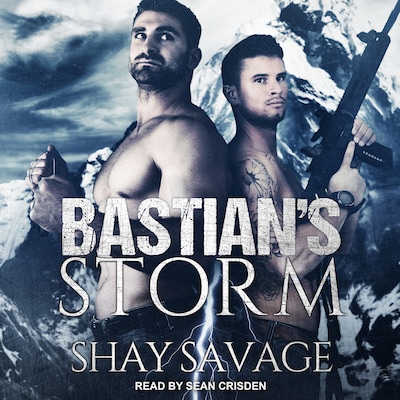 Bastian's Storm – omslag til lydbogen af Shay Savage