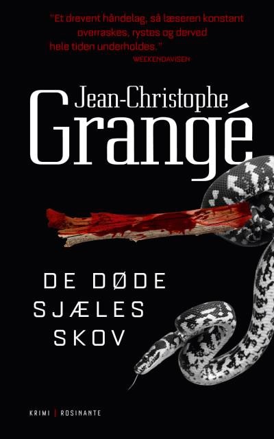 De døde sjæles skov – omslag til lydbogen af Jean-Christophe Grangé