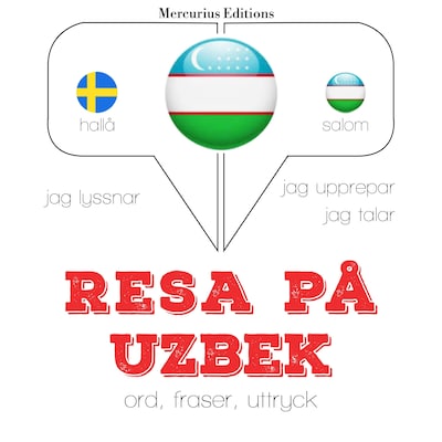 Resa på Uzbek – omslag till ljudboken av JM Gardner