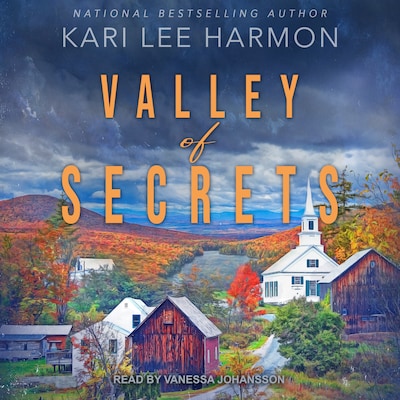 Valley Of Secrets – omslag til lydbogen af Kari Lee Harmon