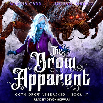 The Drow Apparent – omslag til lydbogen af Martha Carr, Michael Anderle