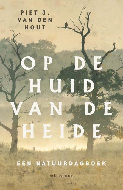 Op de huid van de heide: een natuurdagboek – omslag van het luisterboek van Piet J. van den Hout