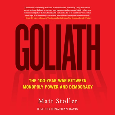Goliath – omslag til lydbogen af Matt Stoller